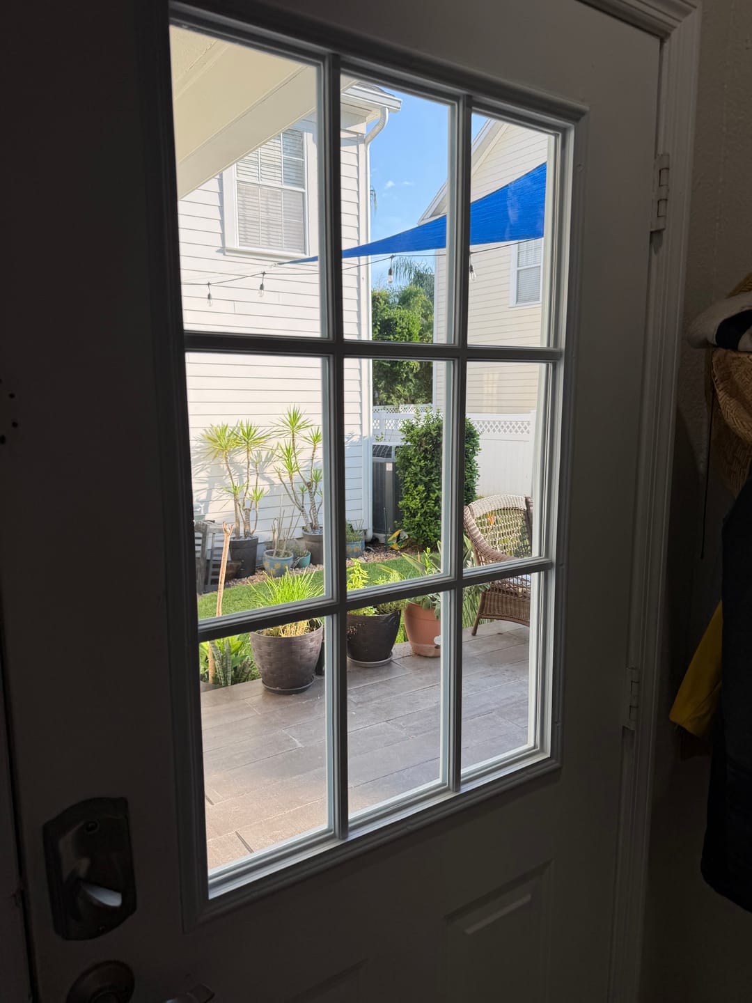 Customer photo review of Clear 9 Lite Glass and Frame Kit (Half Lite)