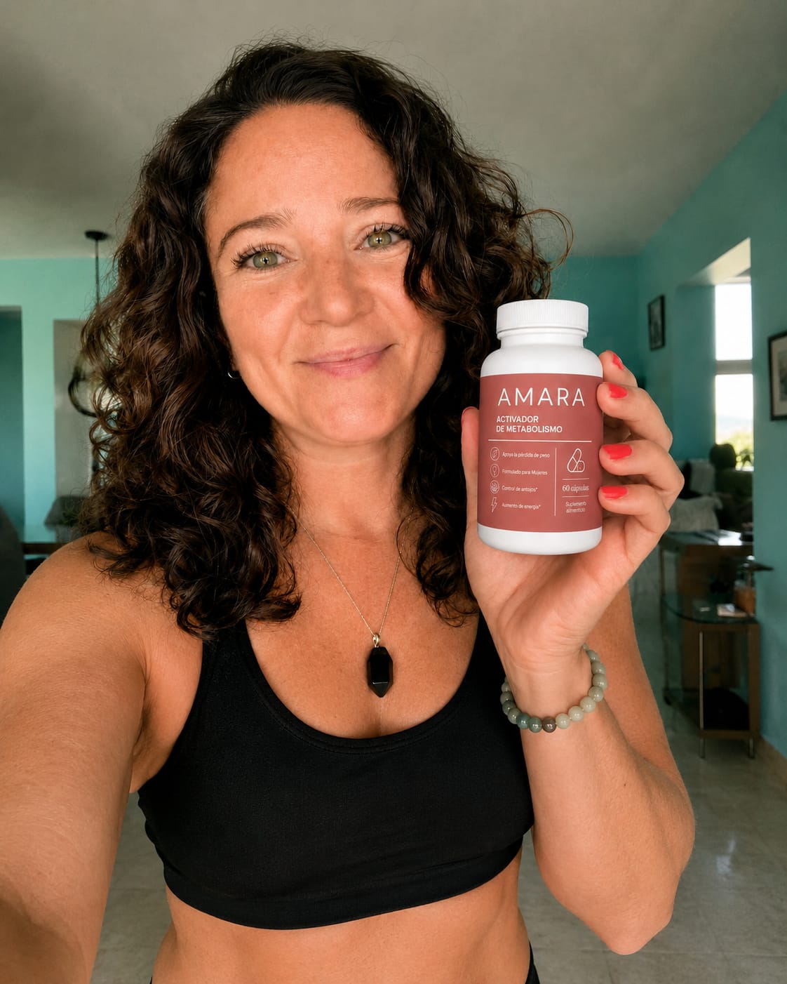 Customer photo review of CÁPSULAS ADELGAZANTES MENOPAUSIA: Recupera tu figura y energía