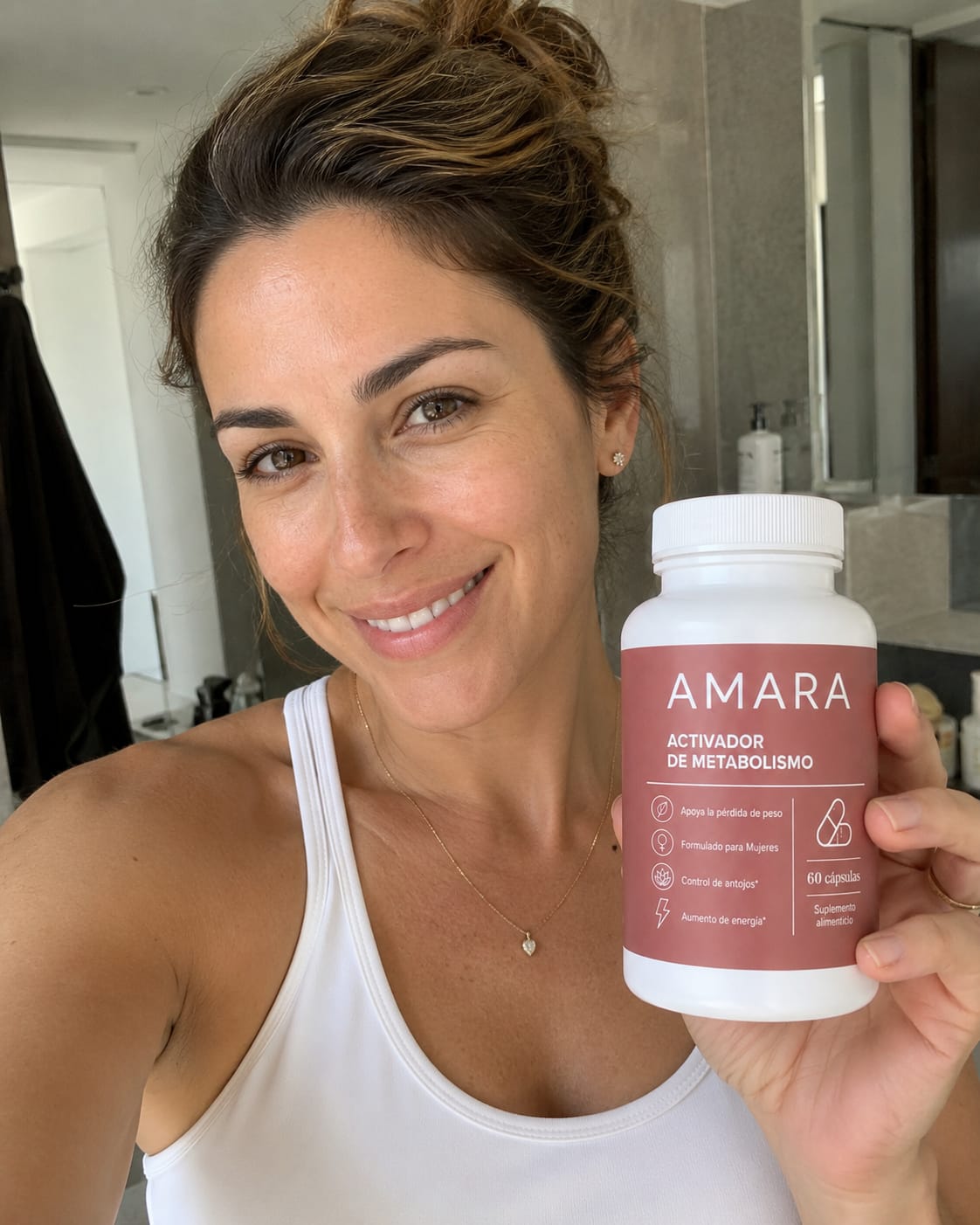 Customer photo review of CÁPSULAS ADELGAZANTES MENOPAUSIA: Recupera tu figura y energía