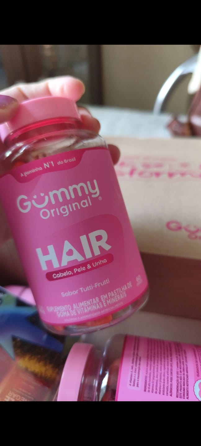 Customer photo review of Gummy Hair® - Sabores