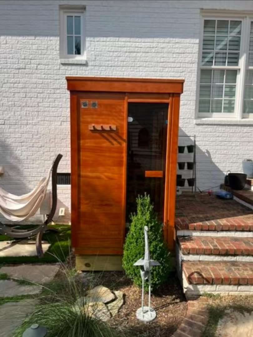 Customer photo review of SAUNAONES® Square Sauna Minimalist Refresh 2