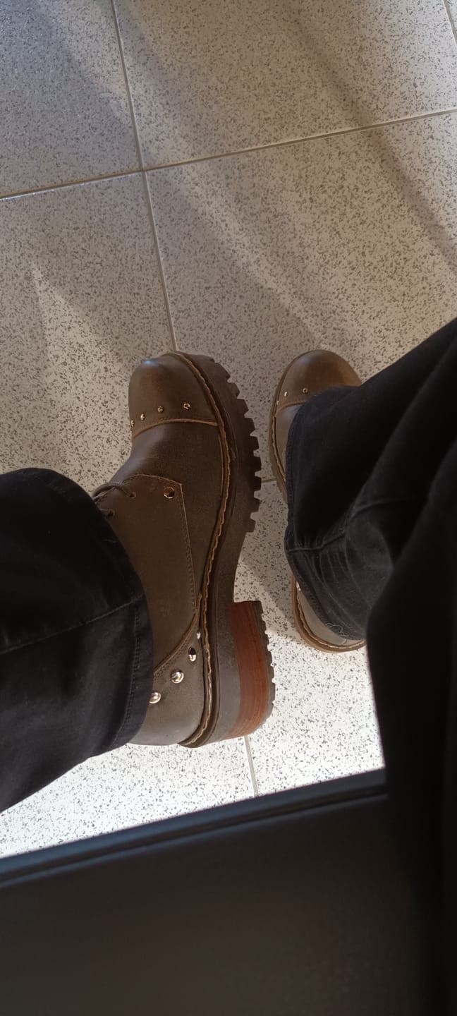 Customer photo review of Botin Mujer / Molle Gris