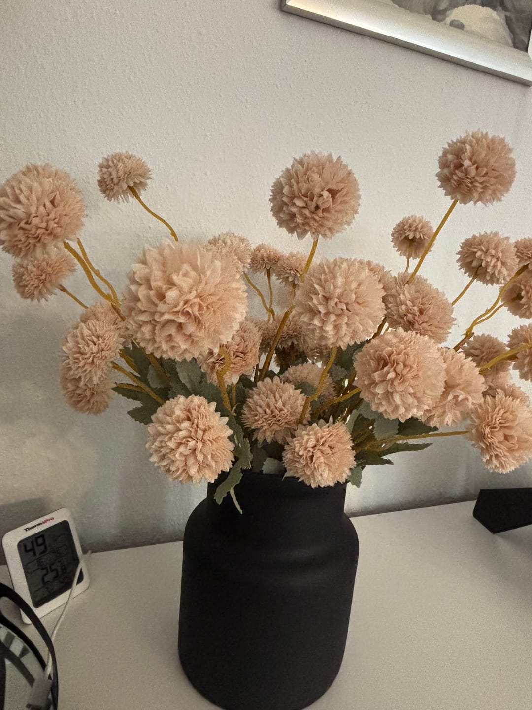 Customer photo review of Zijden Kiku Bloemen - Crème