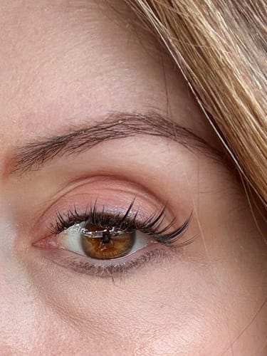 Customer photo review of CANDY Lash Clusters