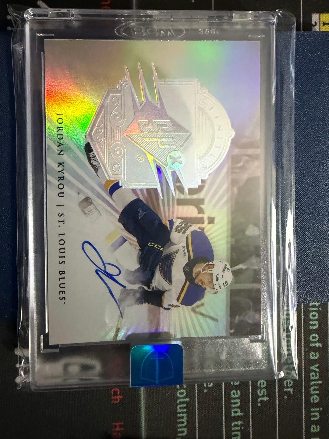 Customer photo review of Magnetic Holders For Trading Cards (35-360pt)