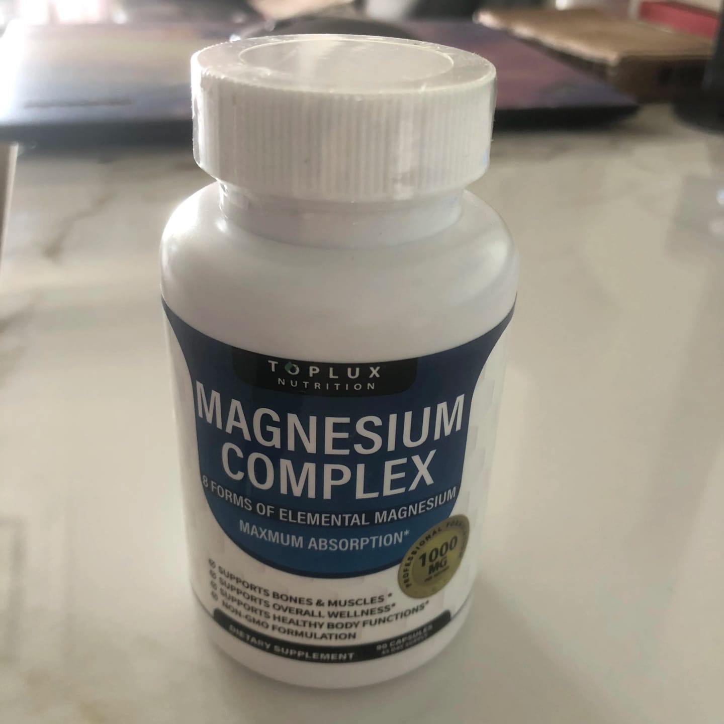 Customer photo review of Magnesium Complex 8 en 1™ | Magnesio Premium