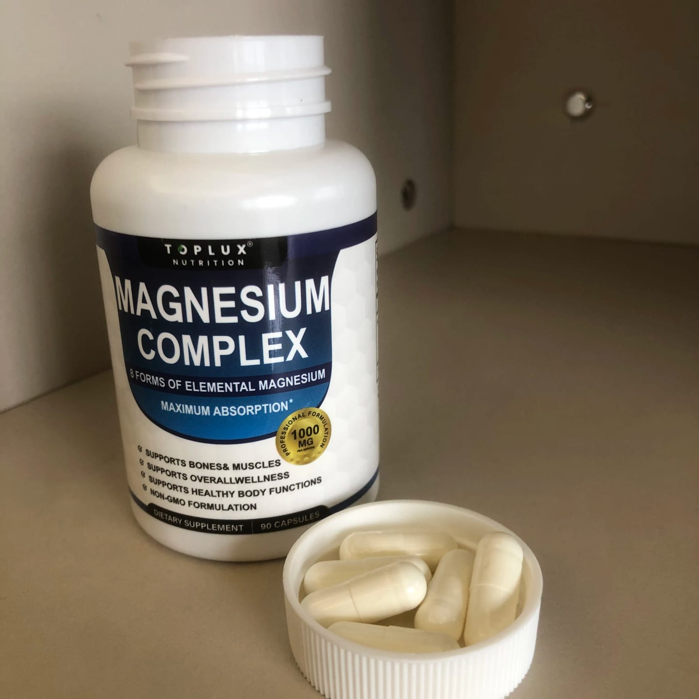 Customer photo review of Magnesium Complex 8 en 1™ | Magnesio Premium