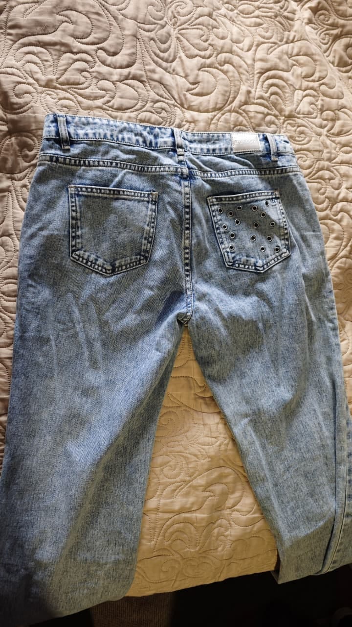 Customer photo review of Pantalón Pocket Ojal Blue