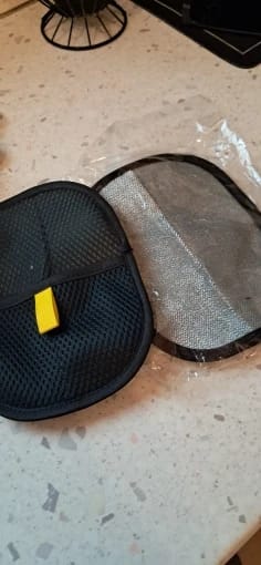 Customer photo review of Pet Hair Removal Glove