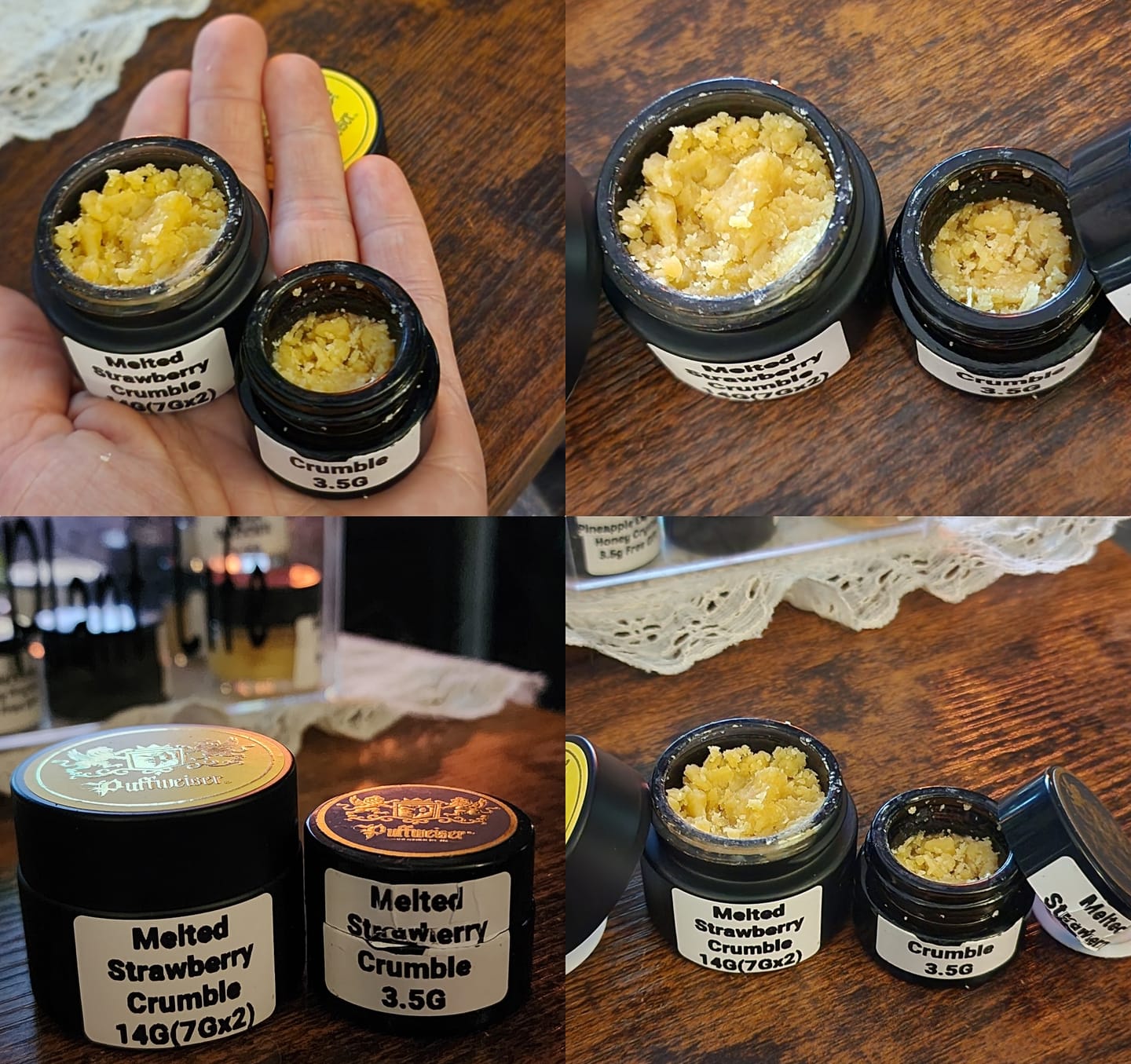 Customer photo review of Melted Strawberry Crumble 7G(Buy 1 Get 1)