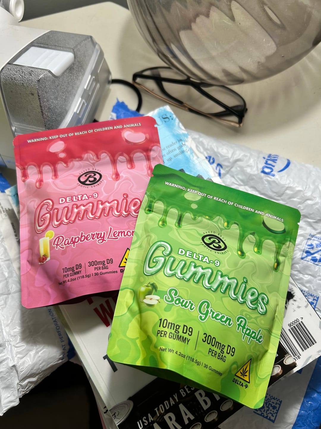 Customer photo review of GUMMIES - SOUR GREEN APPLE