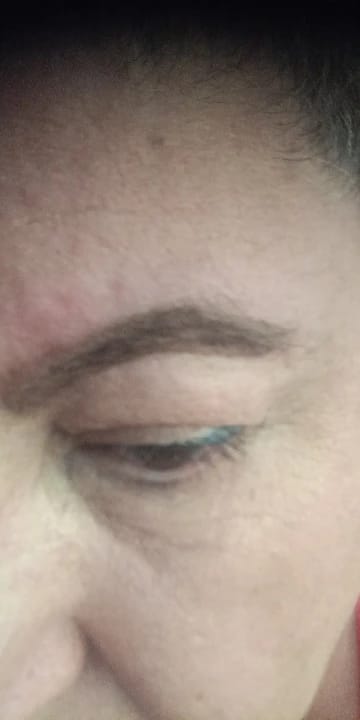 Customer photo review of Perfect Brow Stamp Kit™