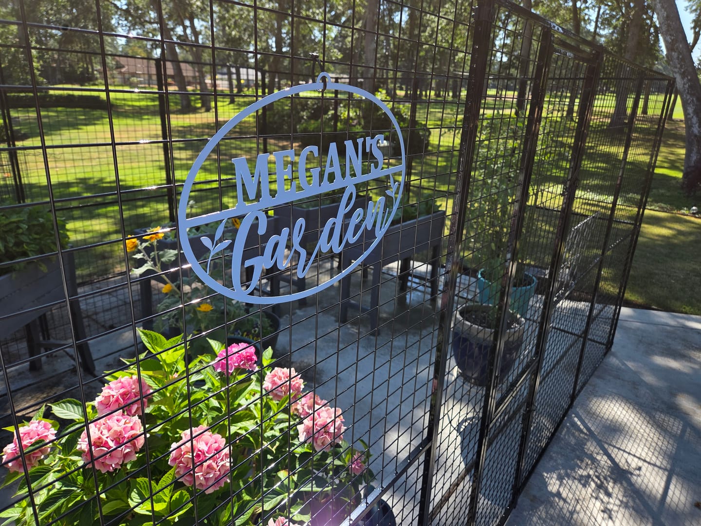 Customer photo review of Garden Custom Oval - 4 Styles - Personalized Garden Signs Decorative Outdoor