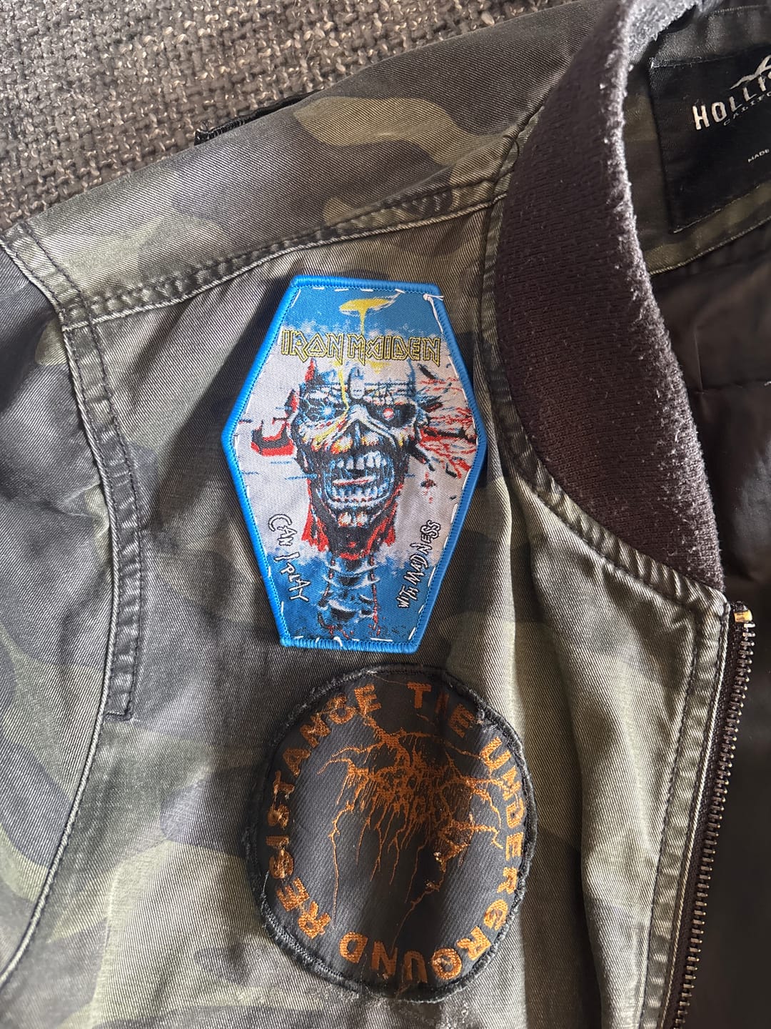 Customer photo review of Iron Maiden - Can I Play With Madness - Patch