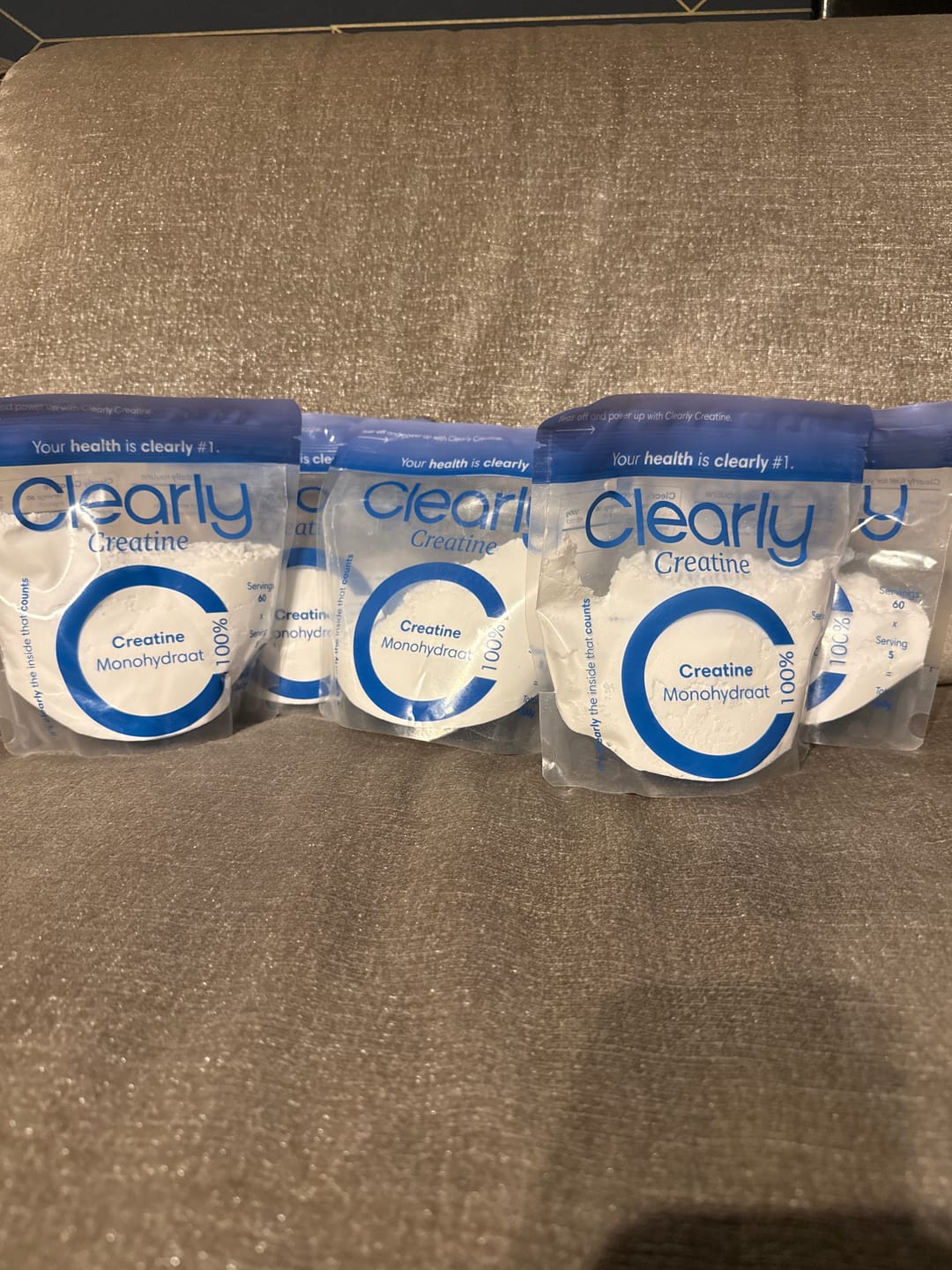 Customer photo review of Creatine