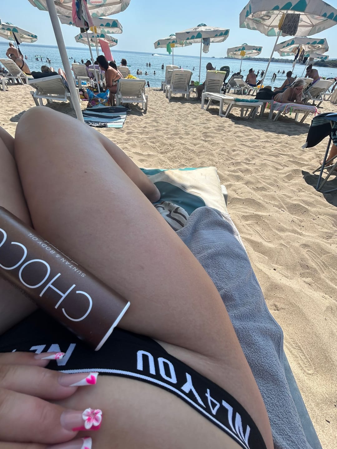 Customer photo review of Seniora Black - Горна част бански