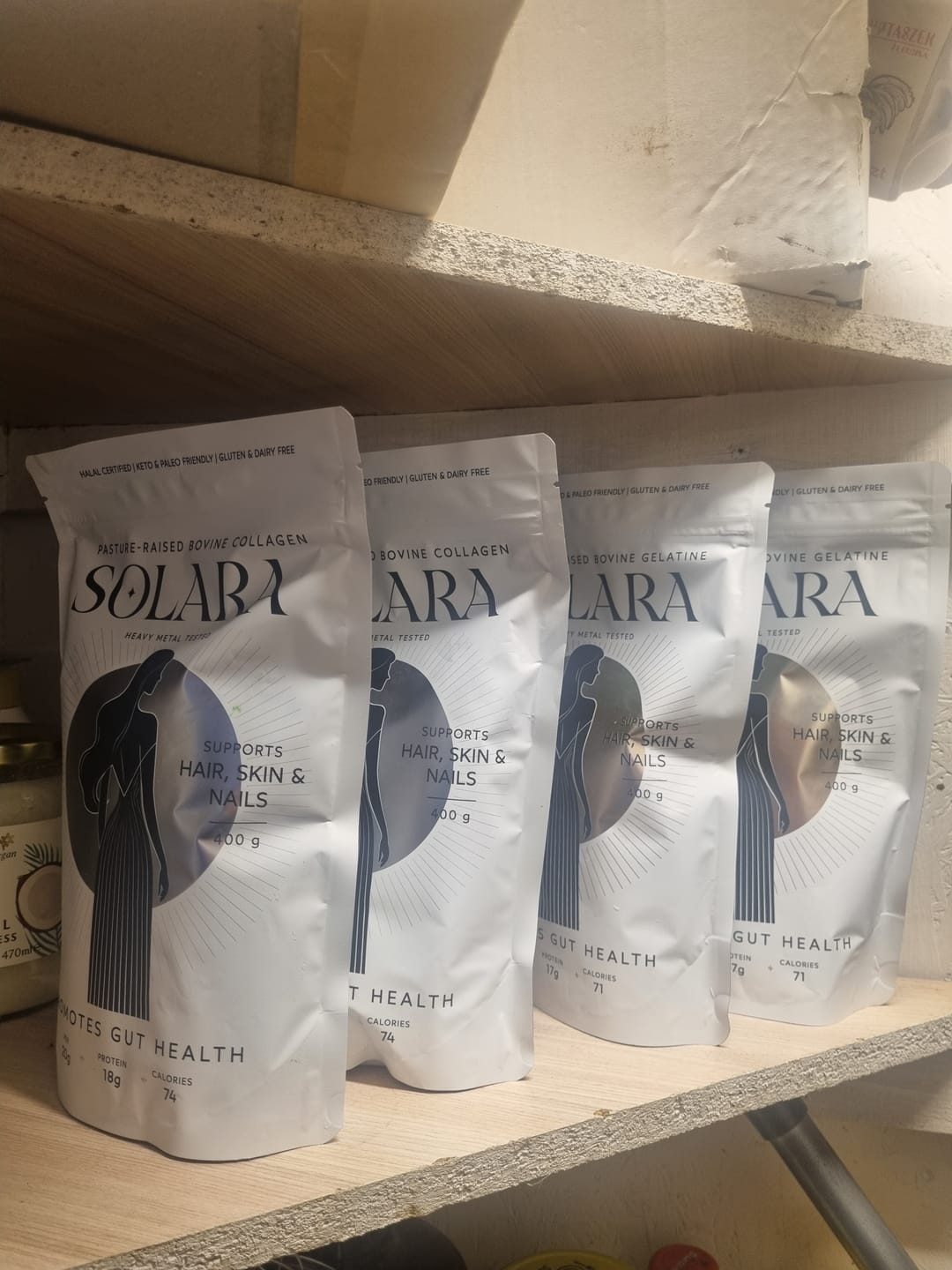 Customer photo review of Solara Bovine Collagen — Halal, Grass-Fed, UK
