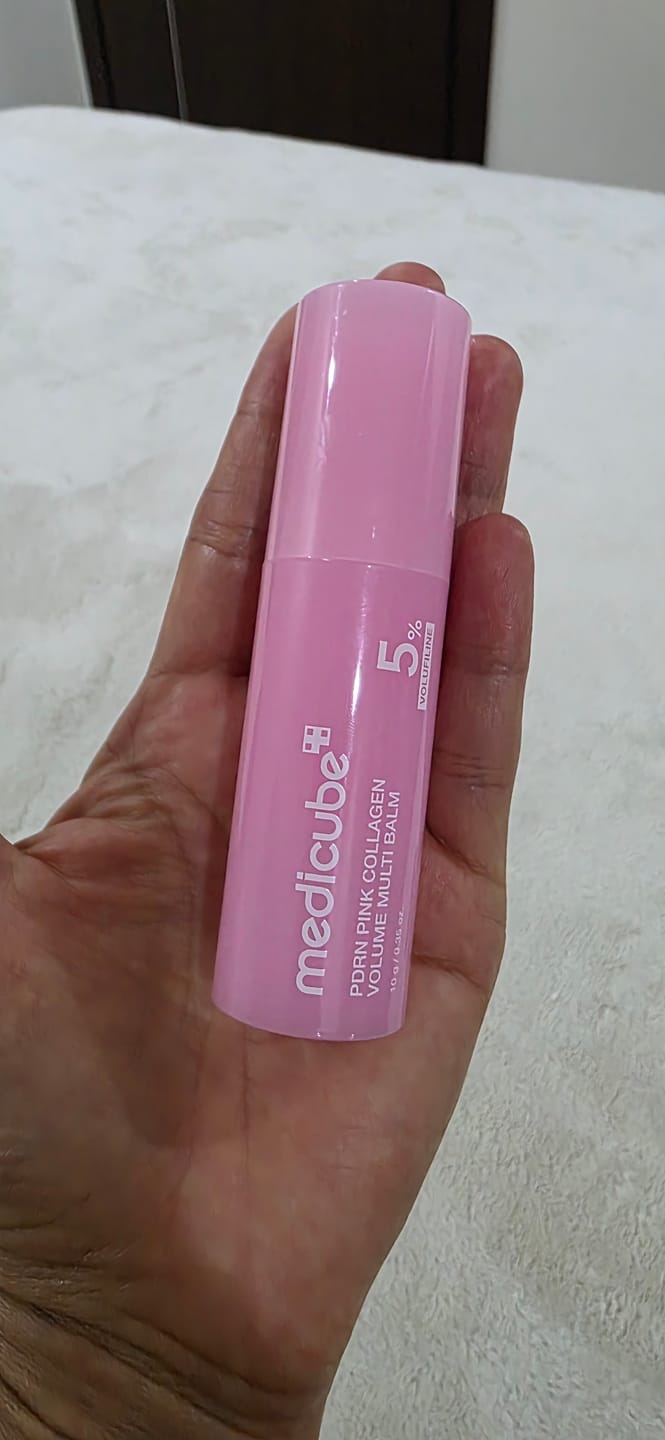 Customer photo review of PDRN Pink Collagen Volume Multi Balm