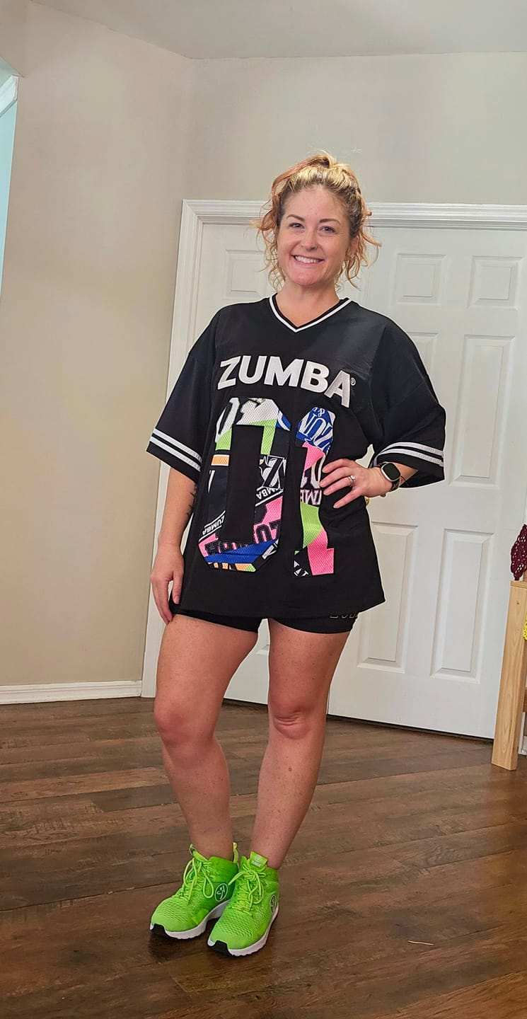 Customer photo review of Dale-Z Oversized Sports Jersey