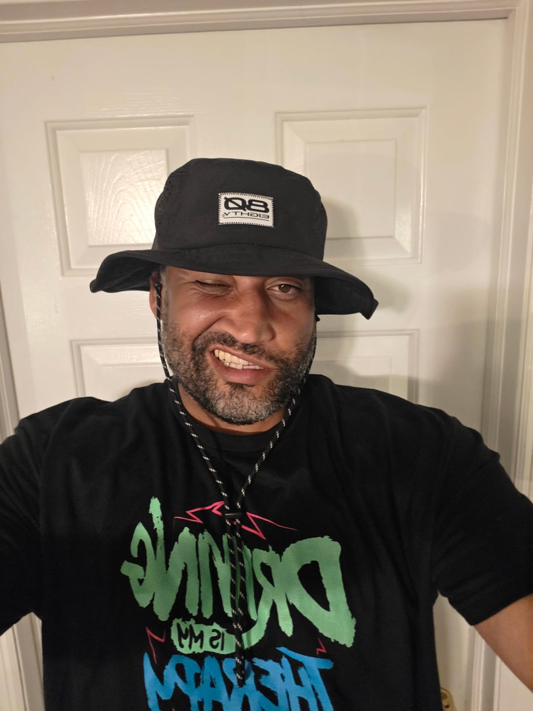 Customer photo review of 80Eighty® Raven Bucket Hat