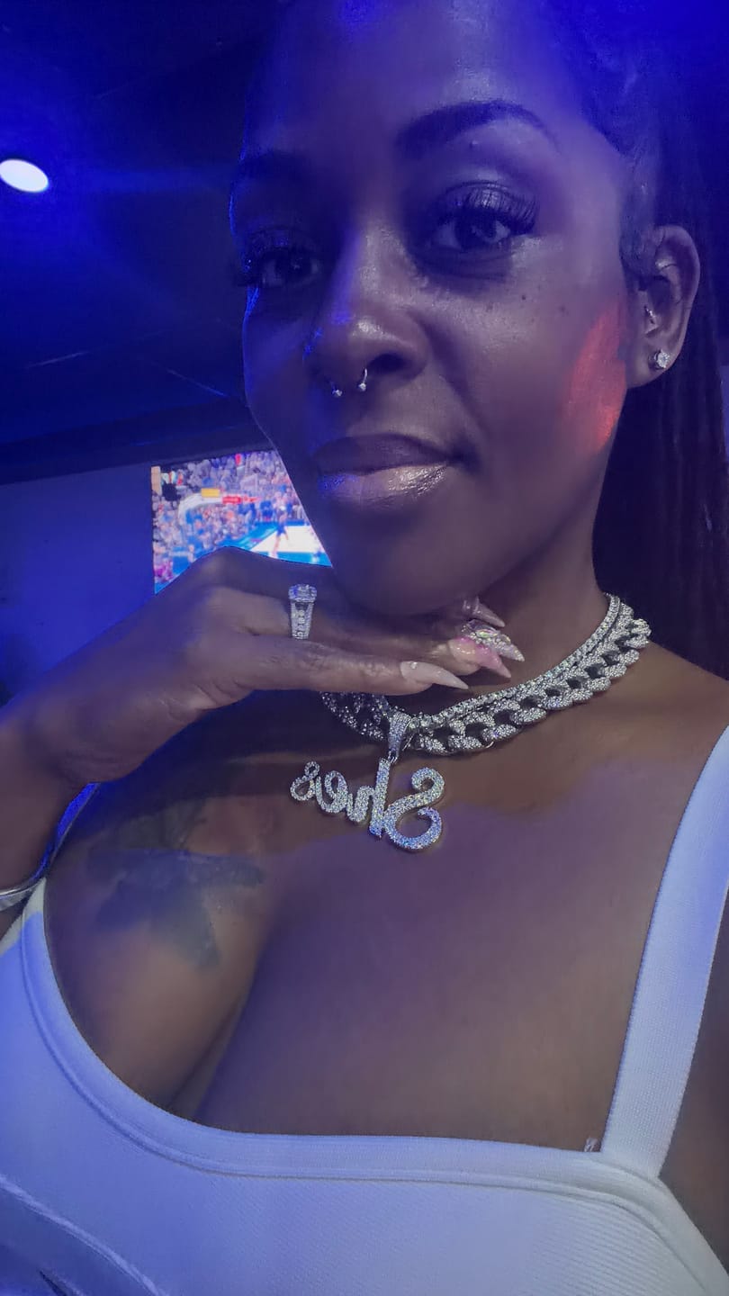 Customer photo review of Icy Signature Custom Nameplate