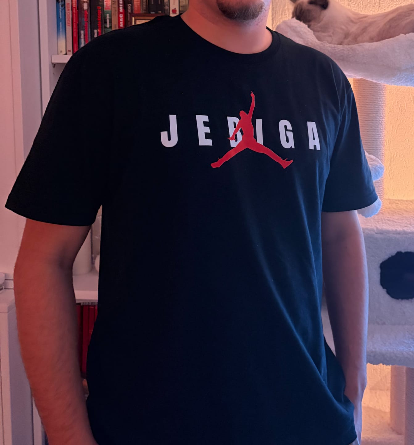 Customer photo review of Jebiga, Premium T-Shirt