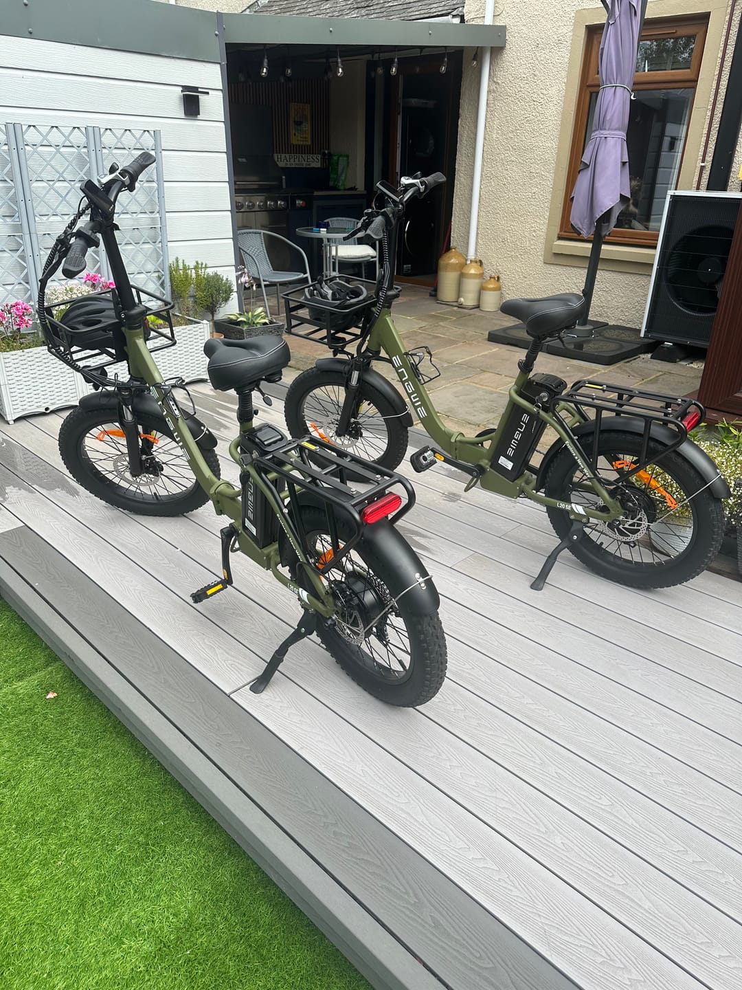Customer photo review of Engwe L20 SE 250W 20" Foldable Electric Trekking Bike 561Wh Step-through E-bike