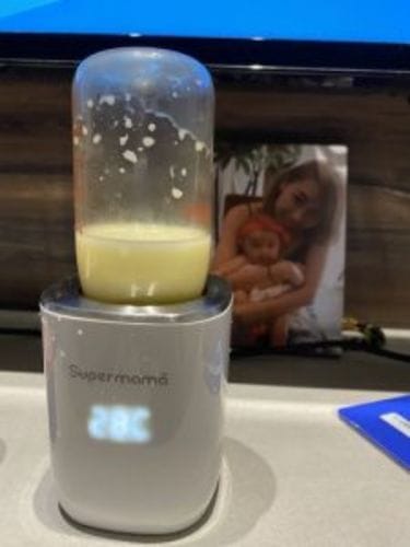 Customer photo review of Portable Milk Warmer