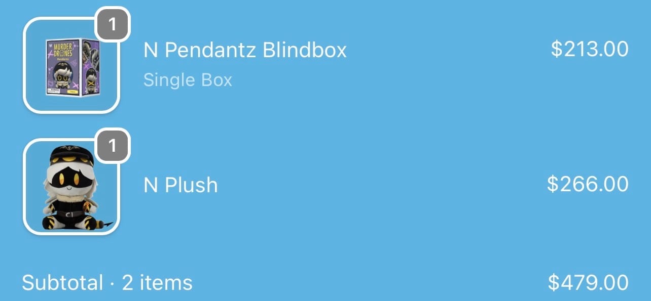 Customer photo review of N Pendantz Blindbox