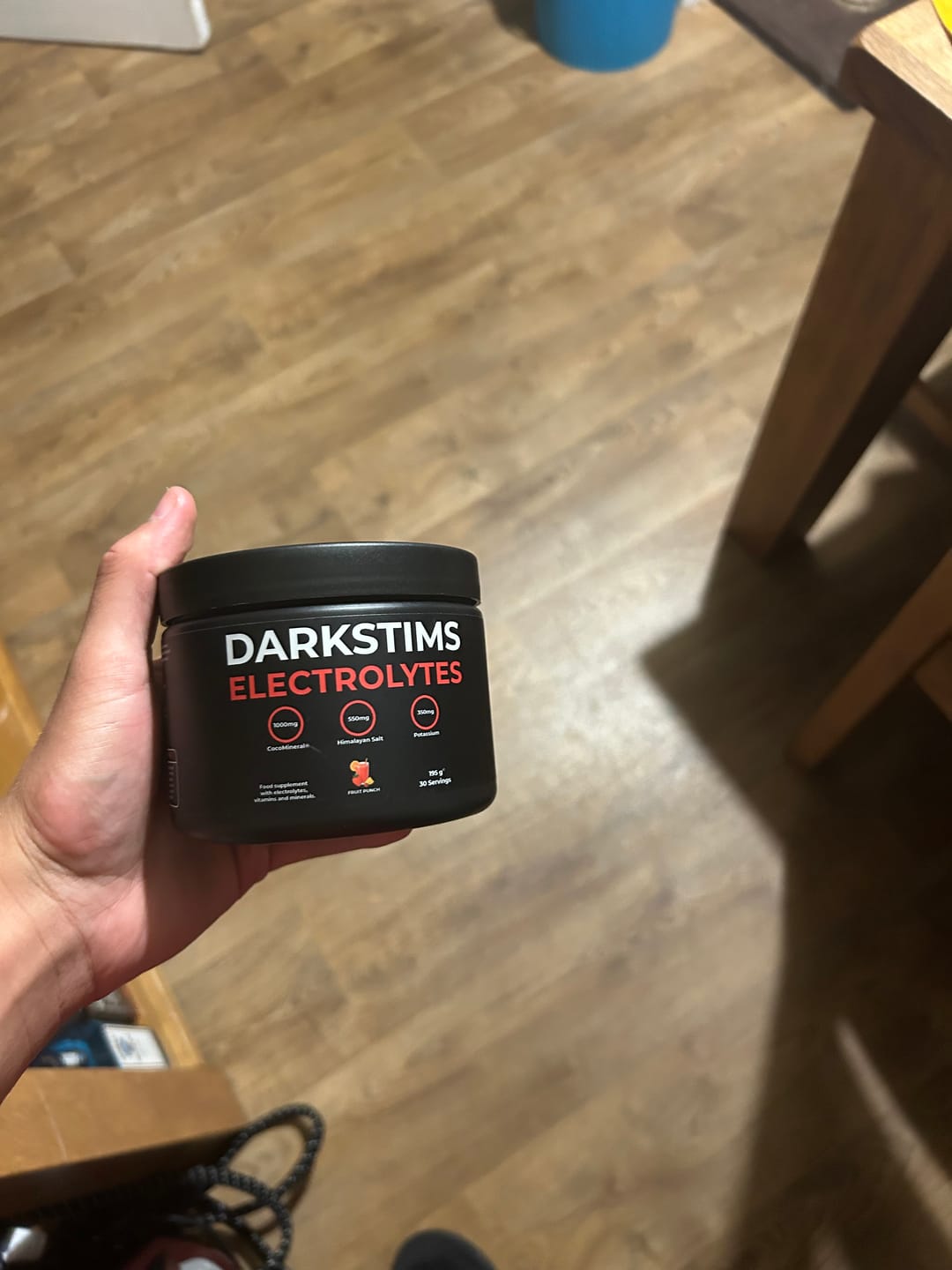 Customer photo review of Darkstims Electrolytes