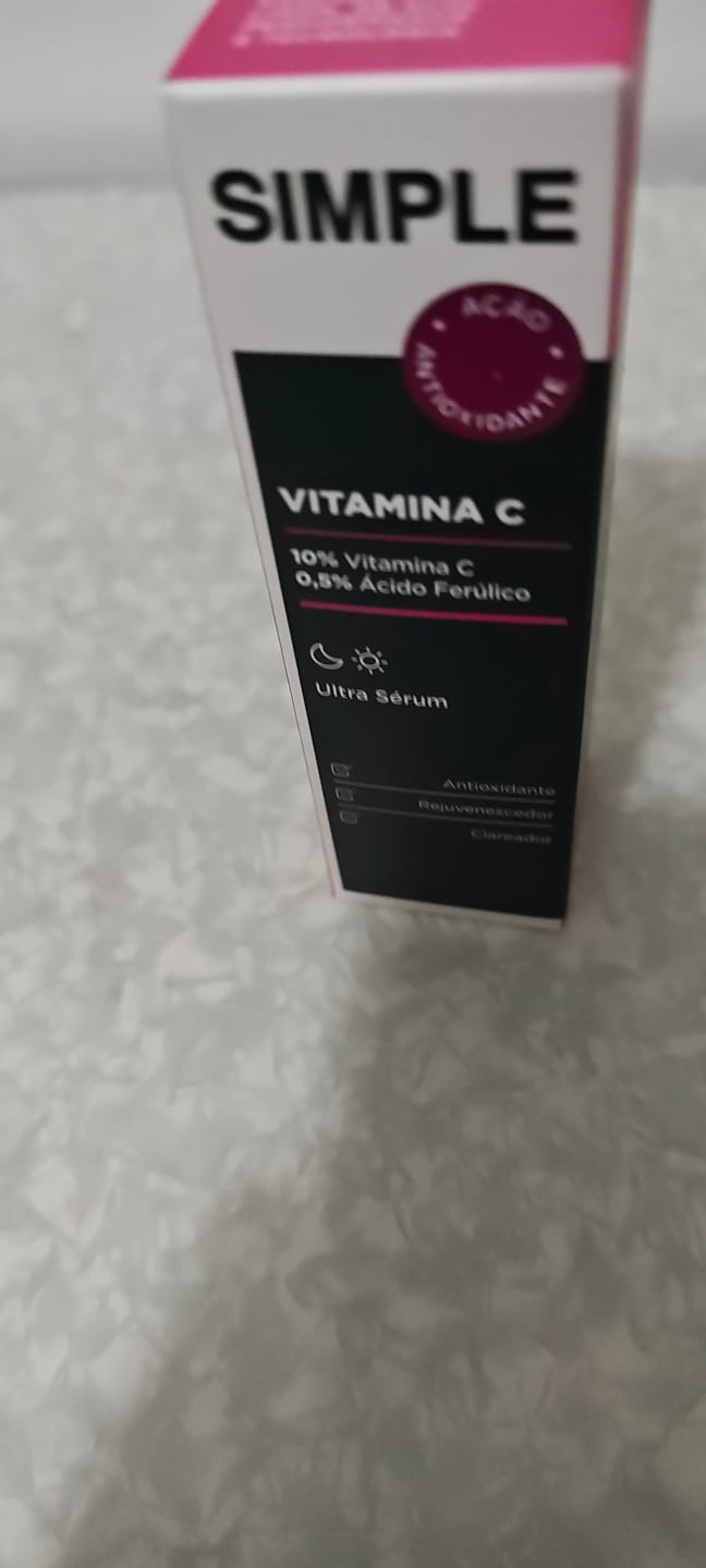 Customer photo review of Ultra Sérum Vitamina C