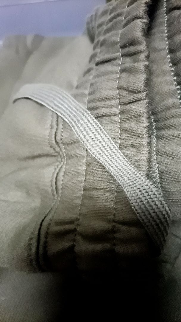 Customer photo review of Unisex Wide Leg Sweatpants With Adjustable Cuffs