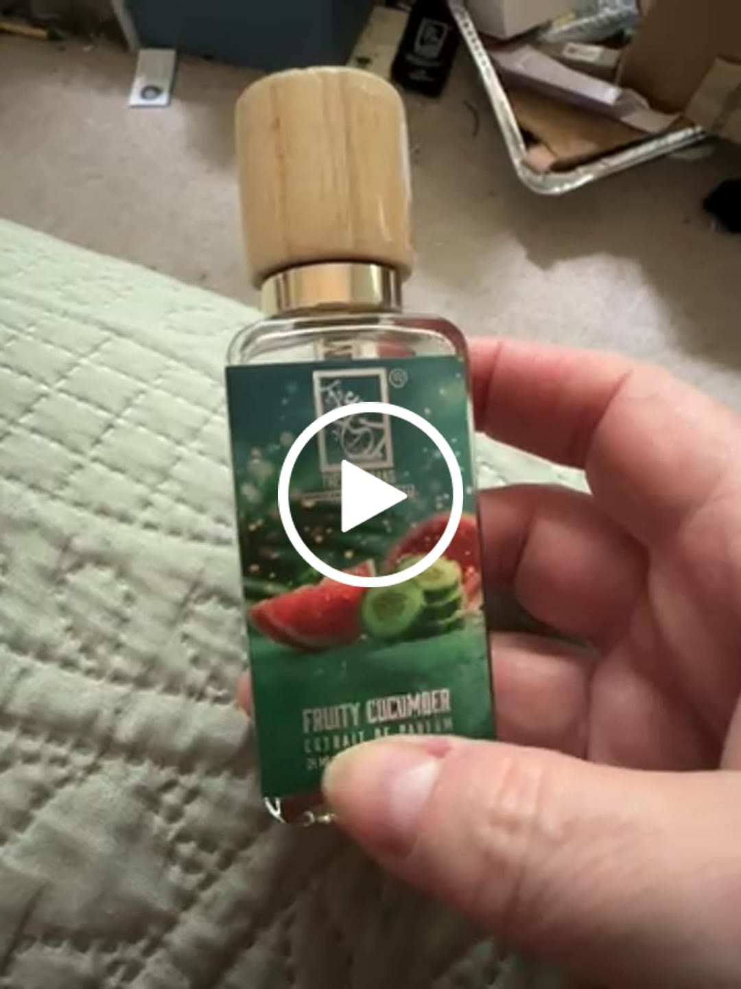 Customer video review of Fruity Cucumber