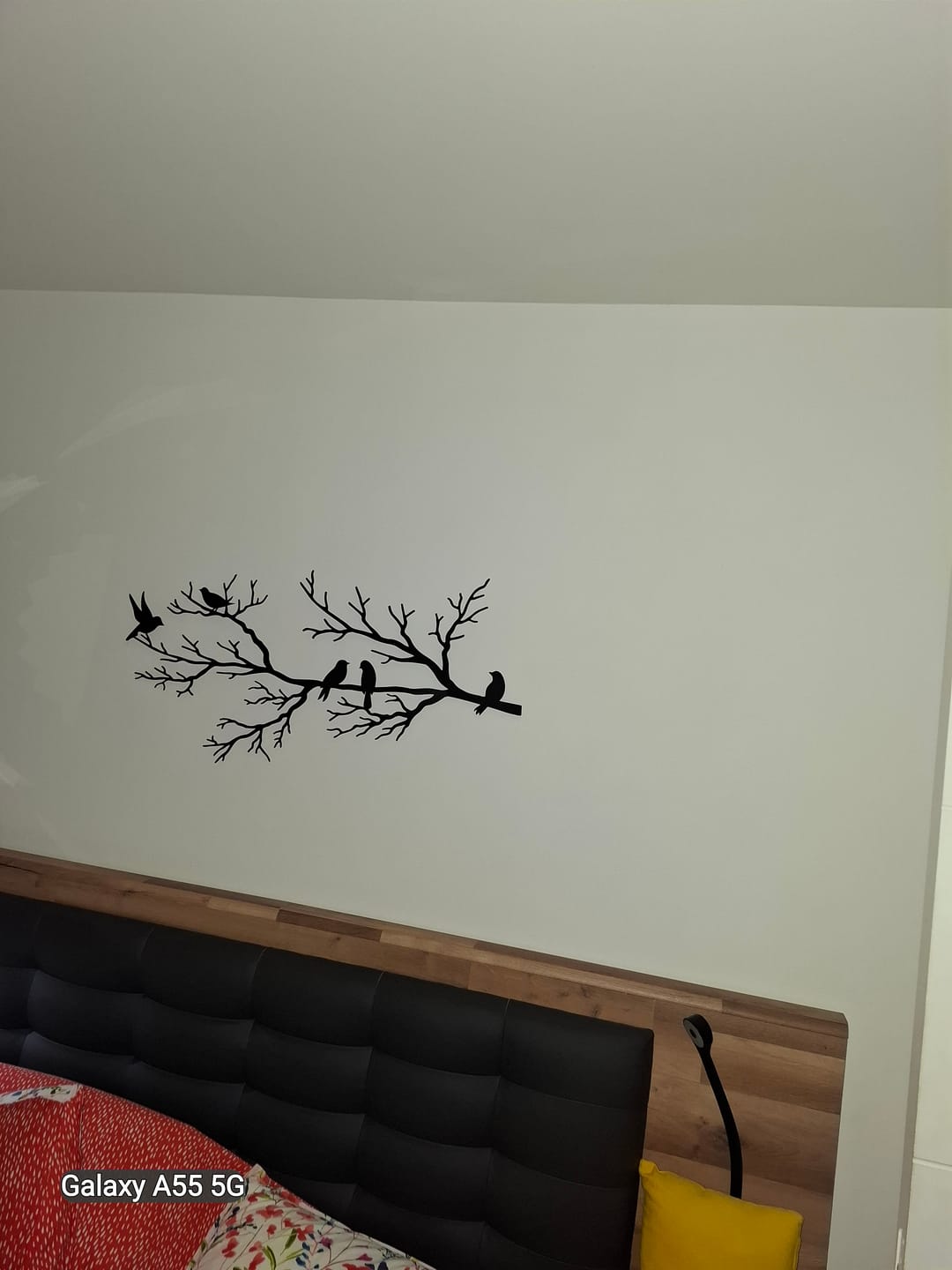 Customer photo review of Décoration murale en métal moderne - Oiseaux sur branche (V.02)