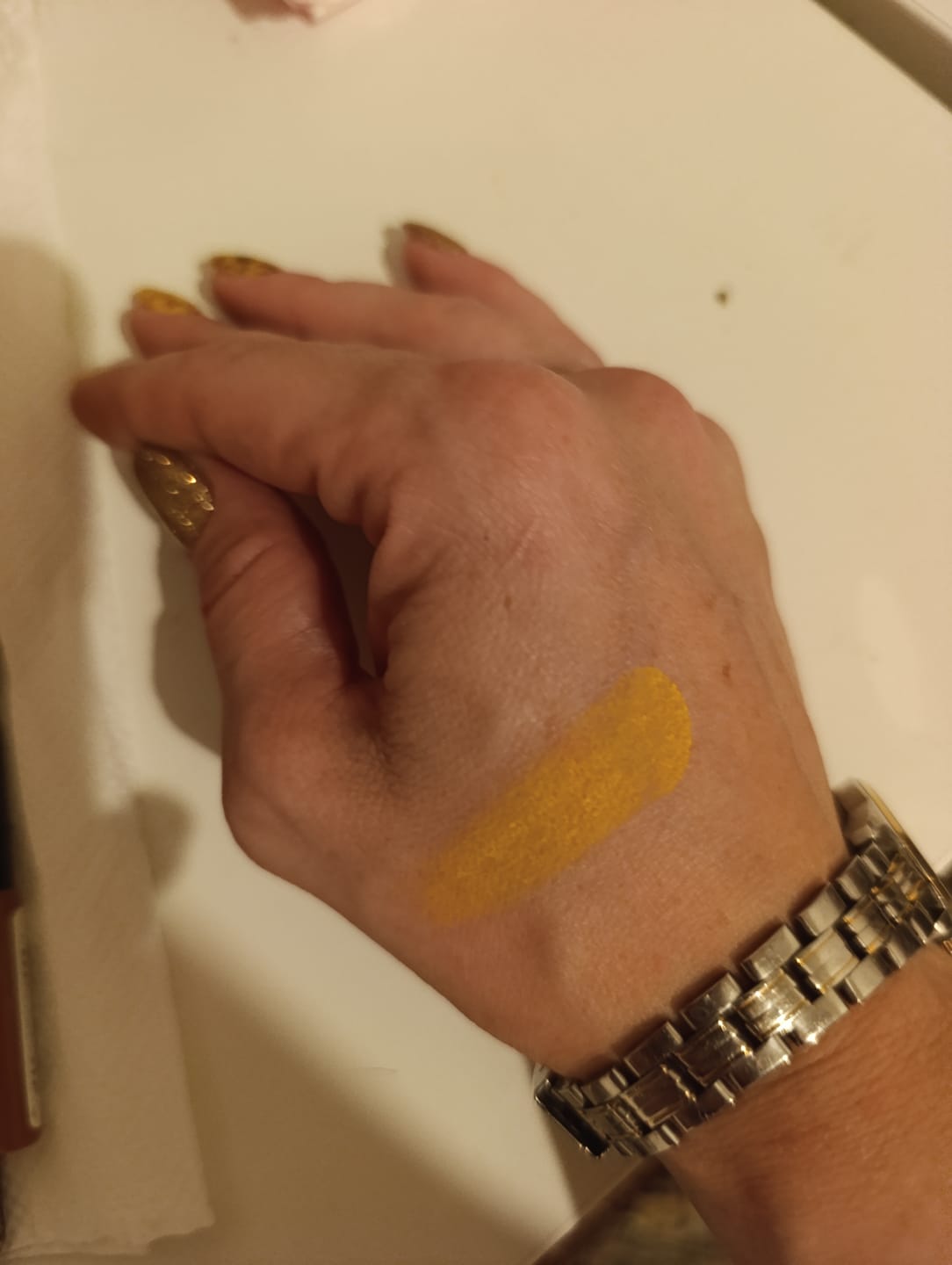 Customer photo review of Magnetic Pro Single Eyeshadow Pan