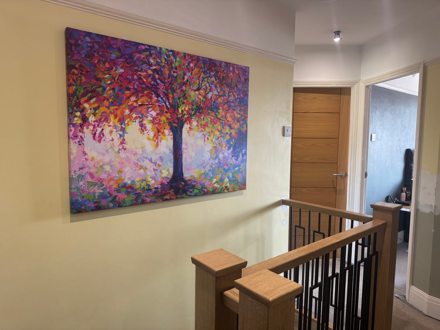 Customer photo review of Tree Of Happiness Canvas Print