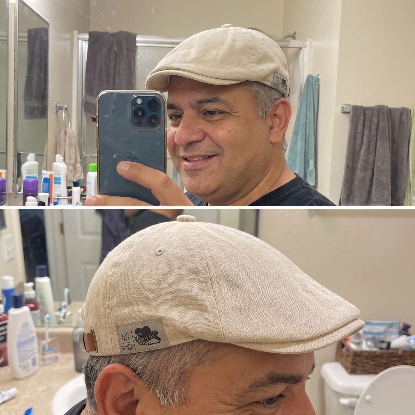 Customer photo review of Gentsaro - Classic Flat Cap