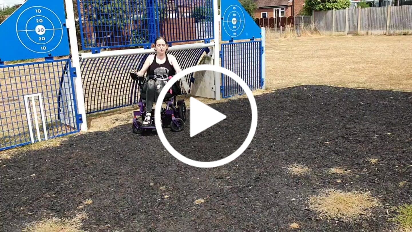 Customer video review of Limited Edition Purple Lightweight Electric Wheelchair | Freedom Pro ST