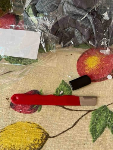 Customer photo review of Professional Knife Sharpener Set for Kitchen Blades and Garden Shears