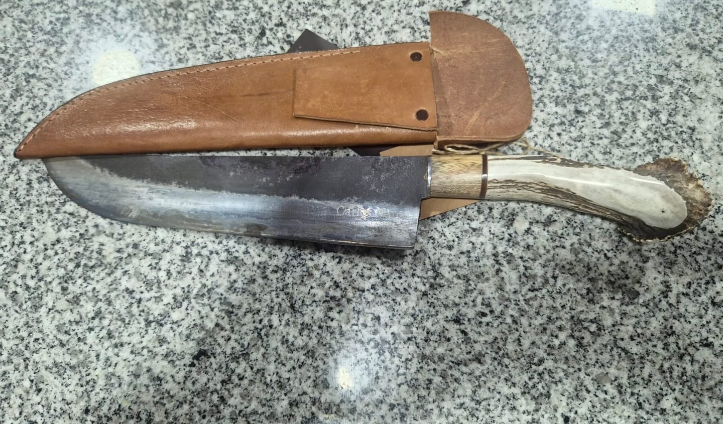 Customer photo review of Cuchillo Parrillero 44cm “Ciprés“