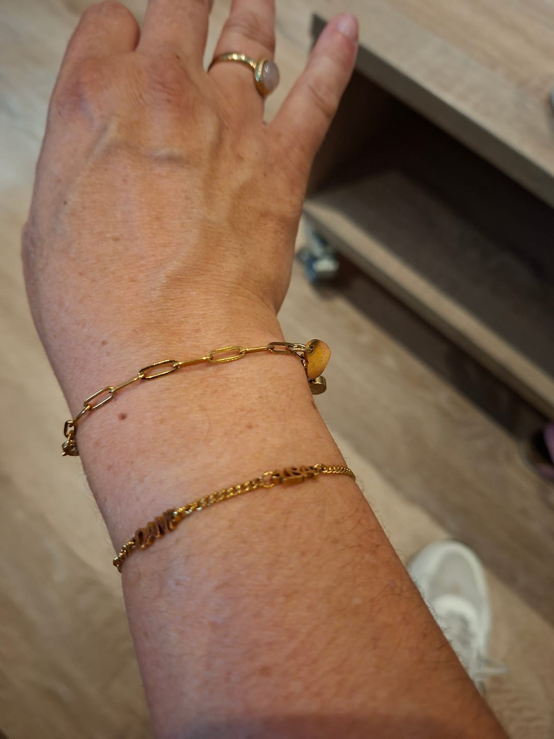 Customer photo review of Gepersonaliseerde armband met naam