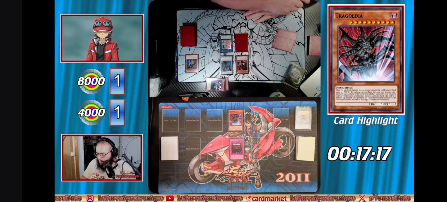 Customer photo review of Cybernatic Dragon - 1-Player Cloth Playmat