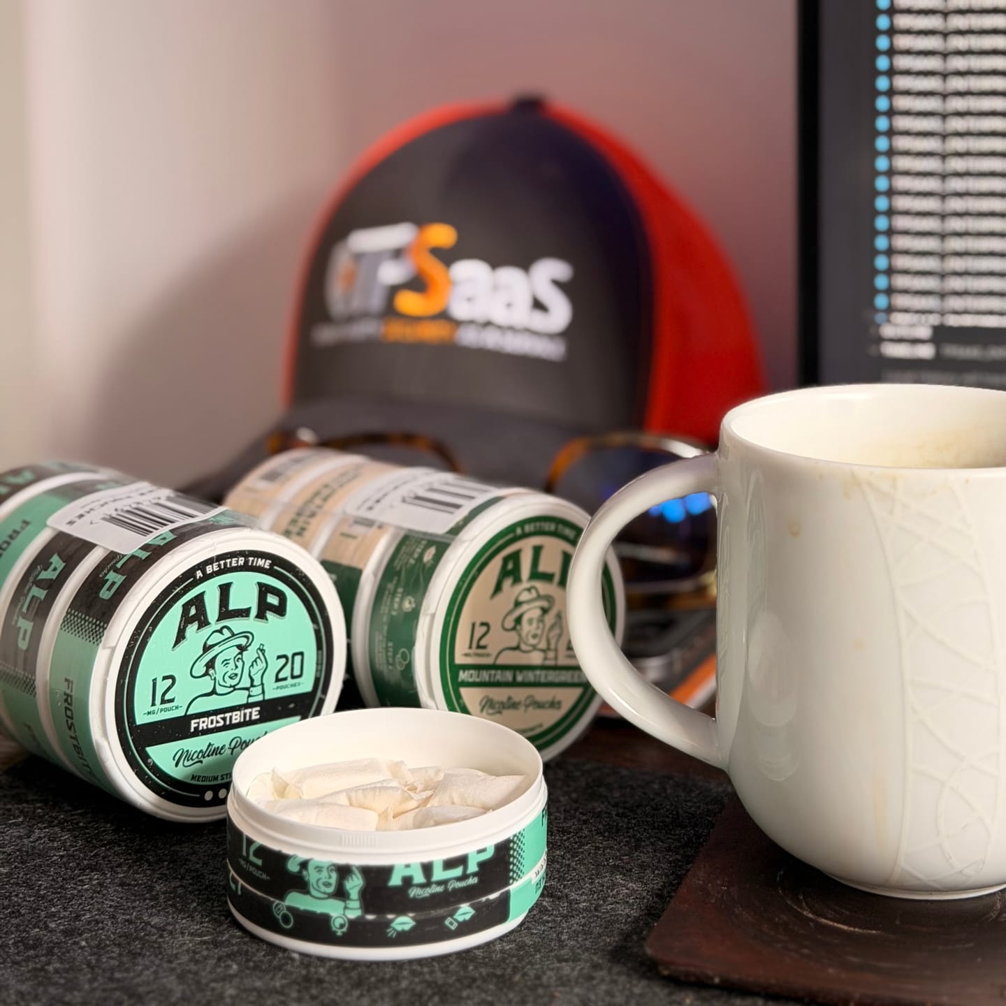 Customer photo review of Frostbite Nicotine Pouches