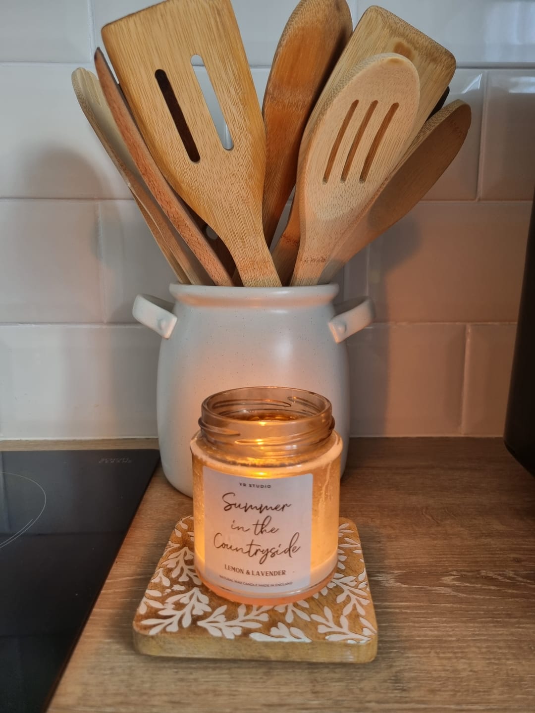 Customer photo review of "Summer in the Countryside" Candle