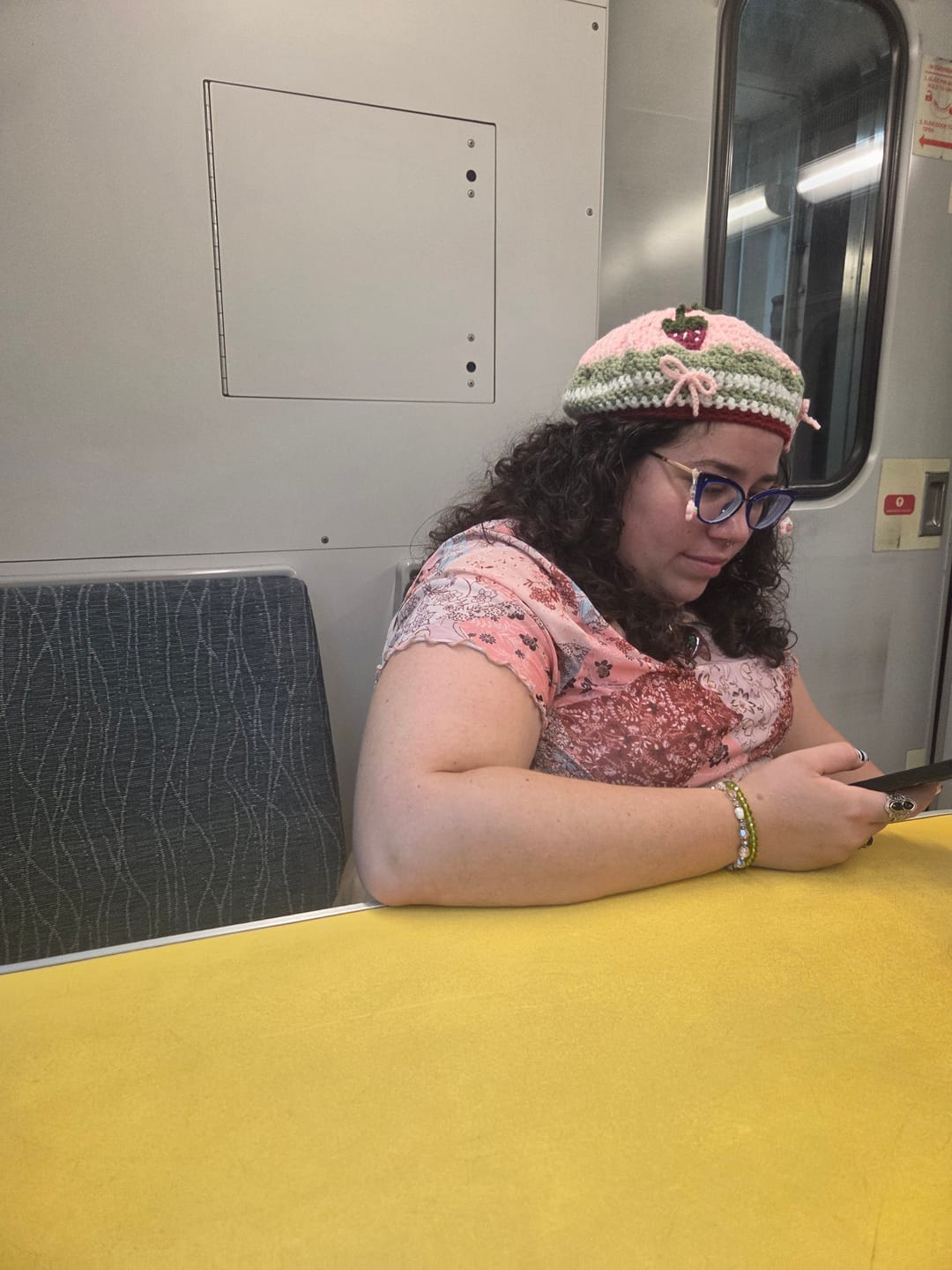 Customer photo review of Crochet Lemon Beret PATTERN