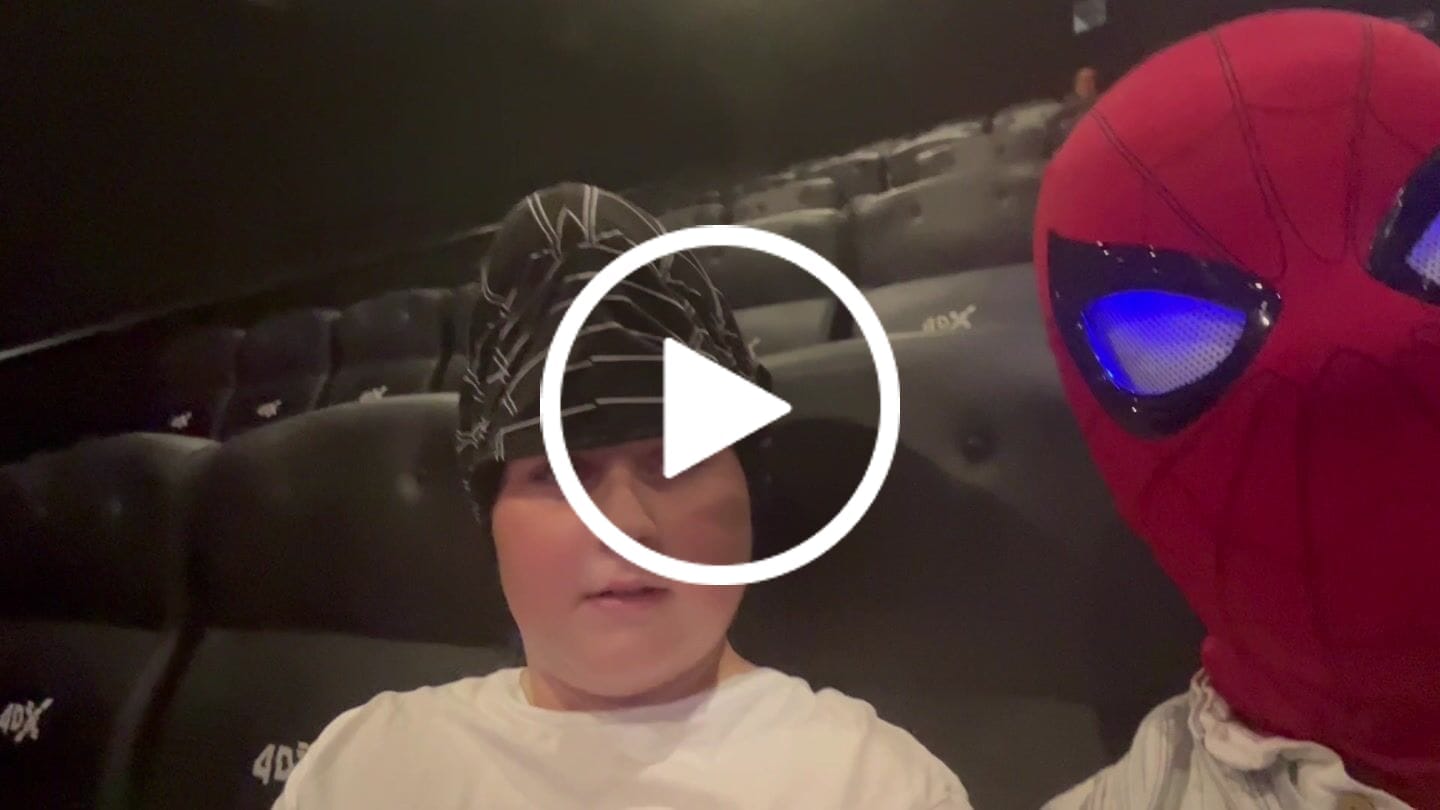 Customer video review of The OG Spidey Gear™ - Winking Mask