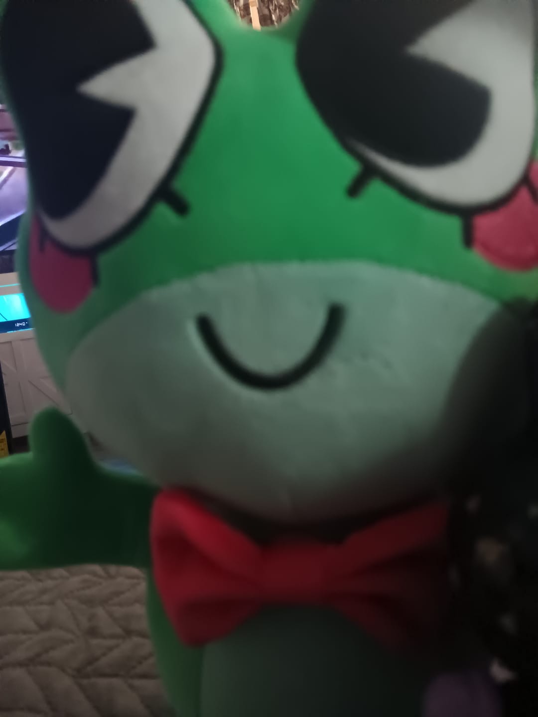 Customer photo review of Ribbit Plush