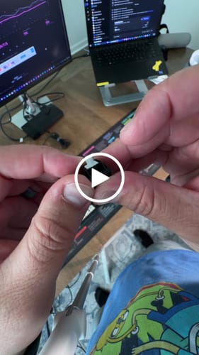 Customer video review of KEEBSCAPE.CO X HMX Snow Crash Rail Bottom Out Linear Switch Factory Lubed Edition (10PCS)