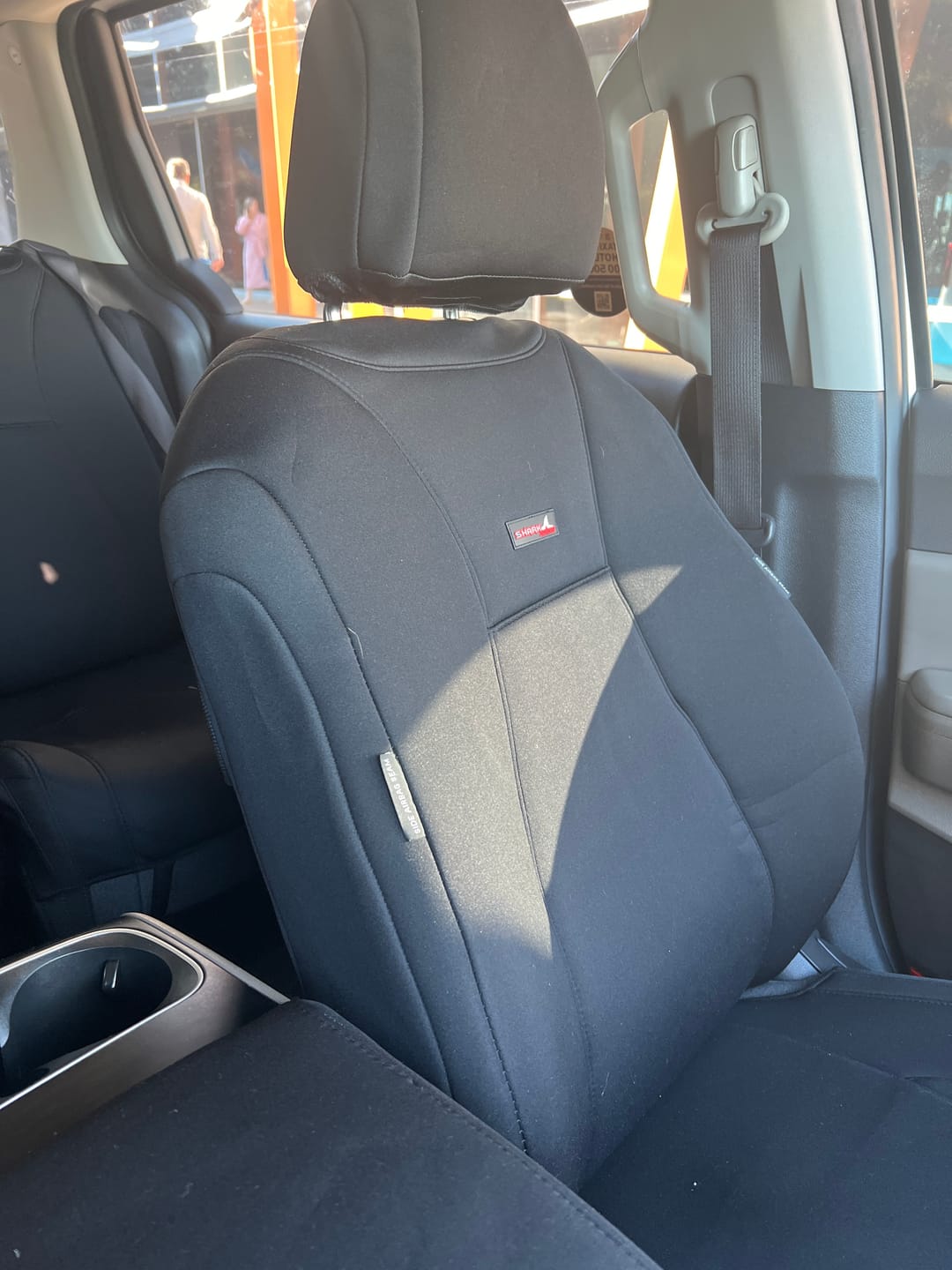 Customer photo review of Sharkskin PLUS Neoprene Seat Covers for Kia Carnival KA4 (Sep/2020-ON)