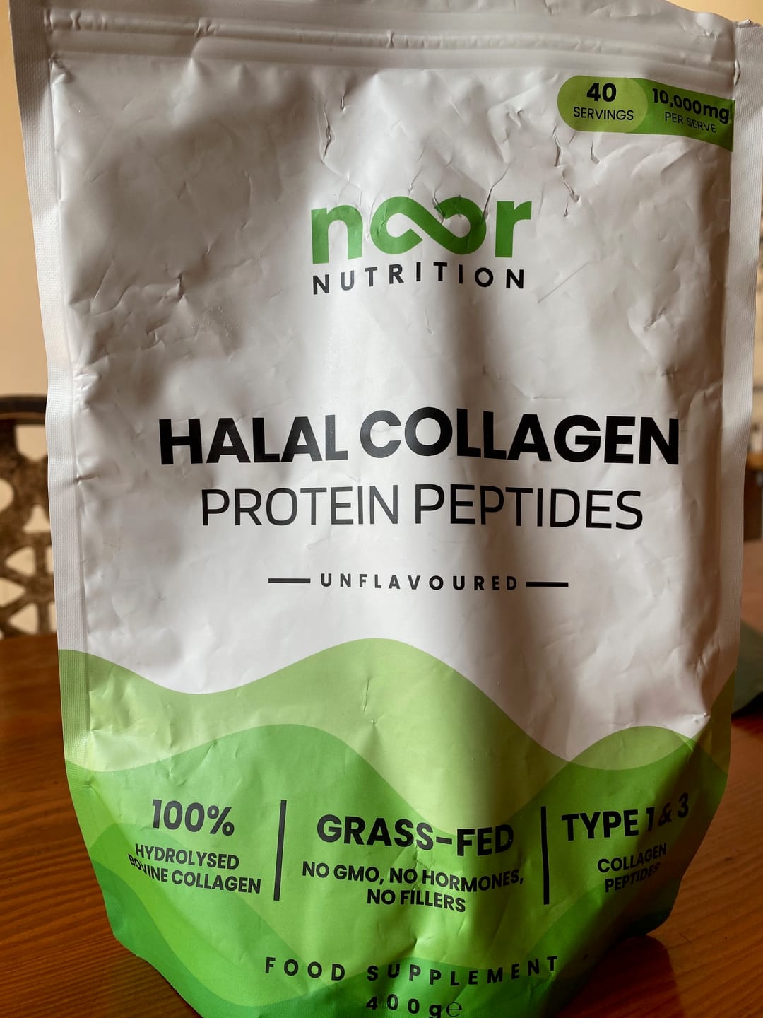 Customer photo review of Halal Collagen Powder